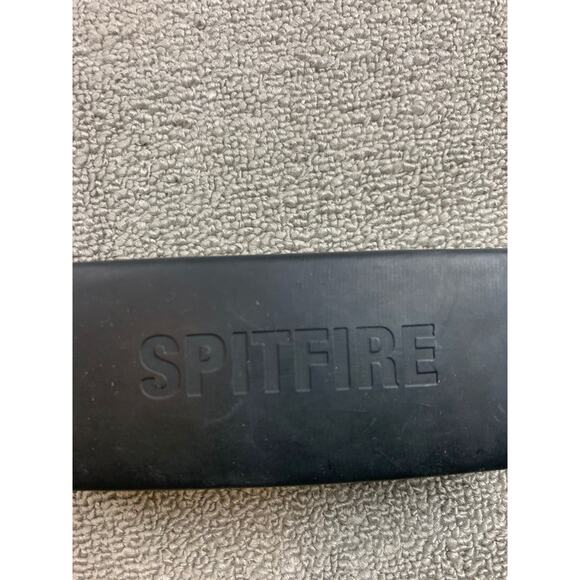 Spitfire England Unisex Silver Clear Black Round Retro Sunglasses With Case - Picture 3 of 7